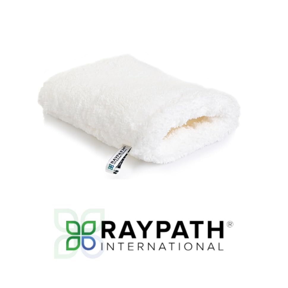 BRAIDER RAYPATH UNIVERSAL CLEANING SET - Cleaning Glove White Nova M + White Soap, Eco, Nanosilver, CHEMICAL-FREE, Eco Cloth with Nanosilver, Wipe, Cleaning Cloth, Non-Microfibe, Vegan Friendly