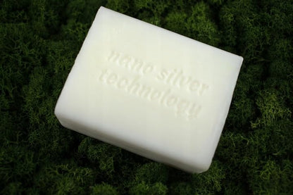 RAYPATH Soap With Nanossilver – Natural Soap White, Bar Soap, Antibacterial, Antifungal, Natural, Eco, Vegan Friendly, CHEMICAL FREE, 200 g