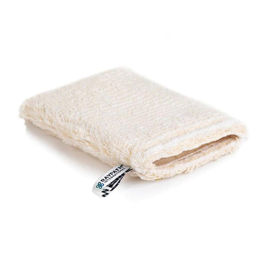 BRAIDER RAYPATH Cleaning Glove Beige M, Eco Cloth with Nanosilver, Cleaning Wipe, CHEMICAL-FREE, Cleaning Cloth Mitt, Microfiber, Vegan Friendly