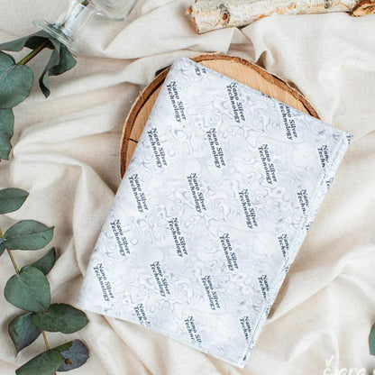 BRAIDER RAYPATH Cleaning Pad, Sunbeam Cloth Grey 38 x 41 cm, Eco Cloth with NanoSilver, CHEMICAL-FREE, Wipe, Cleaning Cloth, Non-Microfibe, Vegan Friendly