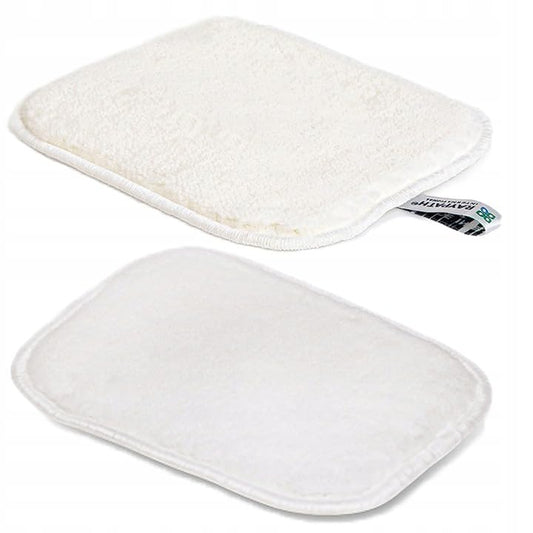 BRAIDER RAYPATH Mini Cleaning Wipe White 15 x 18 cm, Eco Cloth with Nanosilver, CHEMICAL-FREE, Cleaning Cloth, Microfiber, Vegan Friendly