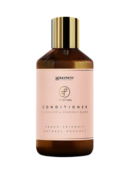 RAYPATH Dry Hair Conditioner "Dragon's Blood", Natural, Chemical-free Strengthening, Eco-Vegan Friendly, 300 ml