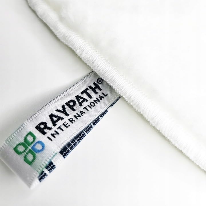 BRAIDER RAYPATH Mini Cleaning Wipe White 15 x 18 cm, Eco Cloth with Nanosilver, CHEMICAL-FREE, Cleaning Cloth, Microfiber, Vegan Friendly