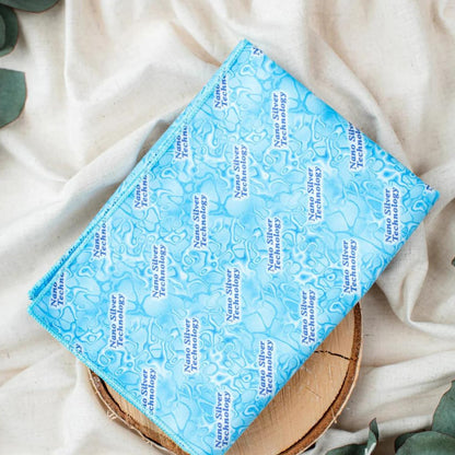 BRAIDER RAYPATH Cleaning Pad, Sunbeam Cloth 38 x 41 cm, Eco Cloth with Nanosilver, CHEMICAL FREE, for cleaning, streak-free shine, like a sponge, towel, tissue, not microfiber