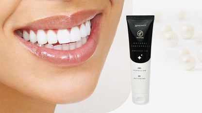 RAYPATH Whitening Natural Toothpaste with Nano Silver, Chemical-Free, Toothpaste for Sensitive Teeth, Teeth Whitening Toothpaste, for Daily Use, Dental Protection, Mint Flavor, 100 ml