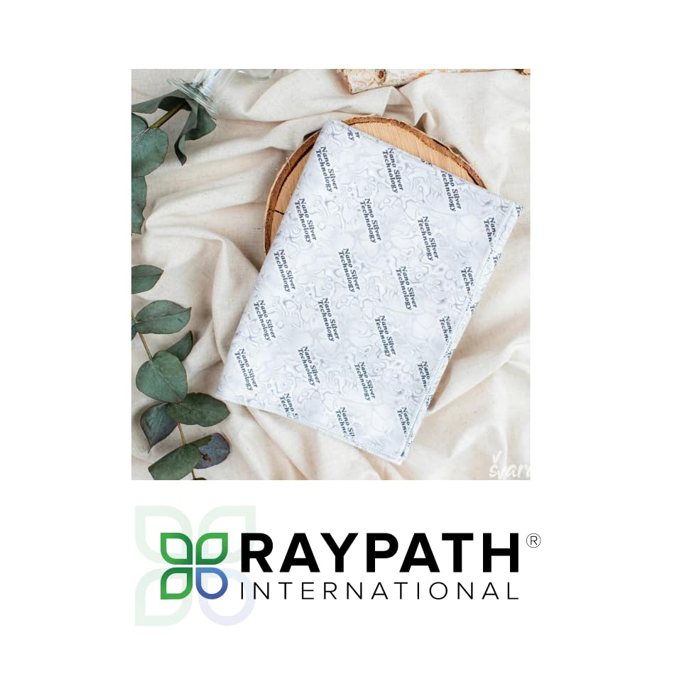 BRAIDER RAYPATH UNIVERSAL CLEANING SET - White Cleaning Glove M + Grey Sunbeam + Grey Soap, Eco, Nanosilver, CHEMICAL-FREE, Eco Cloth with Nanosilver, Wipe, Cleaning Cloth, Non-Microfibe